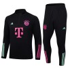 FC Bayern München Trainings Sweatshirt Pak Quarter-zip 2023-24 Zwarte - Heren